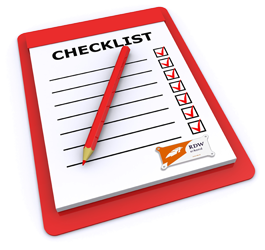 Kleine beurt checklist